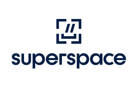Superspace logo – klant van Wad Up Mediamakers
